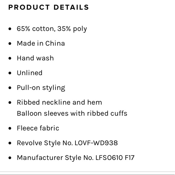 Lovers and friends sweatshirt dress revolve - Picture 4 of 6